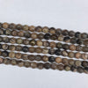 Black Sunstone Round Beads 8mm