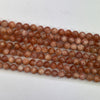 Golden Sunstone Round Beads 6mm