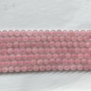 Madagascar Rose Quartz Beads 4mm