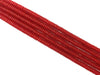 Resin Red Heishi 8X2Mm