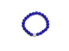 Artificial Opal Royalblue Metal Guajian Bracelet 8Mm