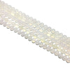 White Chalcedony Round Beads 4mm