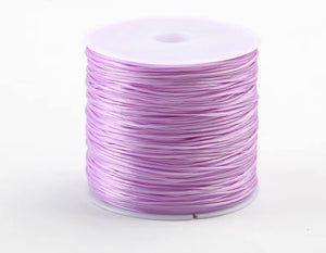 Light Purple Color Spandex Elastic Line 50 Meters Long