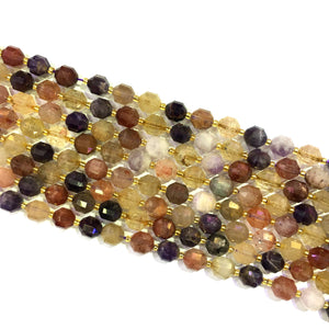 Auralite-23 Lucky Faceted Beads 10mm