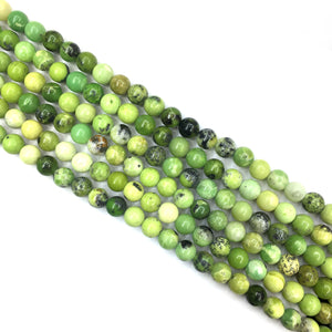 Chinese Chrysoprase Round Beads 4mm