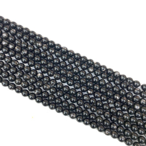 Hypersthene Round Beads 8mm