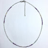 Mixed Rainbow Fluorite Super Precision Cut Rounds 2mm Necklace