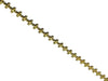 Hematite Gold Cross 12Mm
