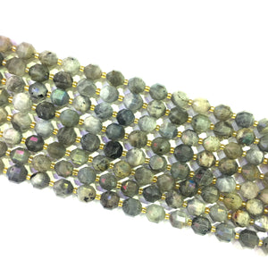 Labradorite Lucky Faceted Beads 10mm