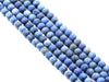 Matte Dumortierite Round Beads 8Mm