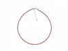 Gold Sand Stone Super Precision Cut Rounds 2mm Necklace