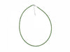 Green Diopside Super Precision Cut Rounds 2mm Necklace
