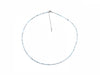 Larimar Super Precision Cut Rounds 2mm Necklace