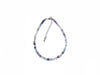Fluorite Super Precision Cut Rounds 3mm Bracelet