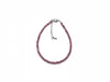 Red Tourmaline Super Precision Cut Rounds 3mm Bracelet