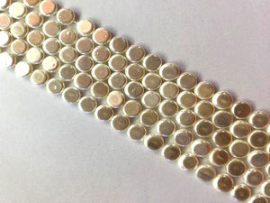 Shell Pearl Puff Coin 12Mm