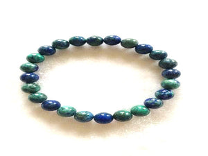 Lapis Malachite Turquoise Bracelet 8Mm