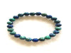 Lapis Malachite Turquoise Bracelet 4Mm