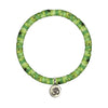 Heishi China Chrysophrase Stretch Bracelet 2MMx4MM