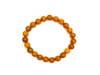 Yellow Petrified Wood Jasper Bracelet 10Mm