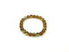 Candy Color Glass Shamballa Khaki Bracelet 8Mm
