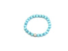 Artificial Opal Turquoise Blue Metal Guajian Bracelet 8Mm