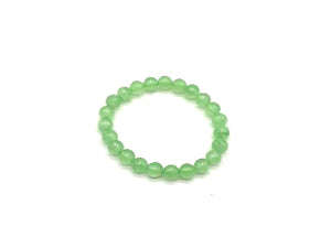 Color Stone Green Bracelet 8Mm
