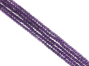 Lava Stone Ab Purple Round Beads 8Mm