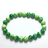 Grass Green Fire Agate Bracelet 8mm
