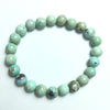 Turquoise Blue Agate Bracelet 8mm