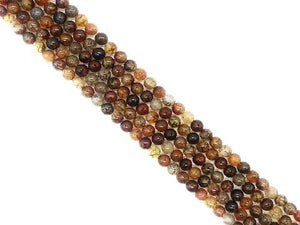 Fireagate Khaki Round Beads 6Mm