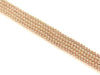 Coated Hematite Rose Gold Round Beads 6Mm