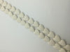 Lava Stone White Heart 26Mm