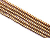 Hematite Gold Roundelle 5X8Mm