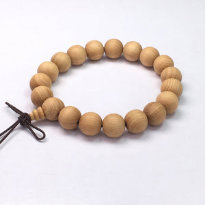 Thuja Sutchuenensis Round Beads Bracelet 10mm