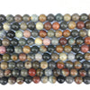 Polychrome Jasper Big Hole Round Beads 10mm