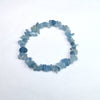 Aquamarine Chips 5X8mm Bracelet