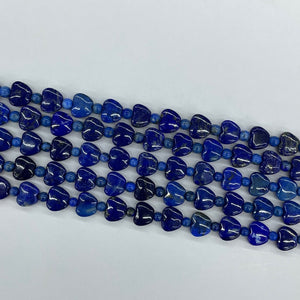 Natural Lapis Apple Shape 9X10mm