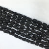 Black Tourmaline Raw Tube 6X9-8X12mm