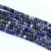 Porcelain Sodalite Roundel 5X8mm