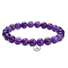 Amethyst Bracelet 8mm