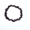 Garnet Chips 5X8mm Bracelet