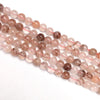 Red Cloudy Quartz Round Beads 8mm