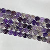Amethyst Puff Coin 14mm