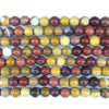 Mookaite Big Hole Round Beads 10mm