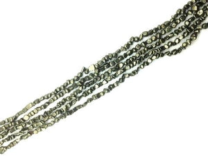 Silver Pyrite Chips 3-4Mm