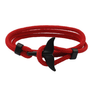 Red Rope Black Fishtail