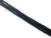 Lava Stone Black Tube 10X10Mm