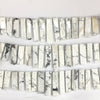 Howlite White Graduated Stick 25-40mm