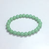 Green Glow In The Dark Round Beads Bracelet 8mm